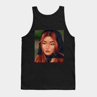 Liza Soberano red hair Tank Top